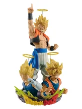 3PCS/SET Original Dragon ball Z SSJ Gogeta Goku Vegeta PVC Figure Toys Figurals Model Kids Dolls 3PCS/SET Original Dragon ball Z SSJ Gogeta Goku Vegeta PVC Figure Toys Figurals Model Kids Dolls