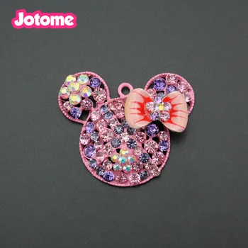 

fashion Mouse Rhinestone Pendant necklace