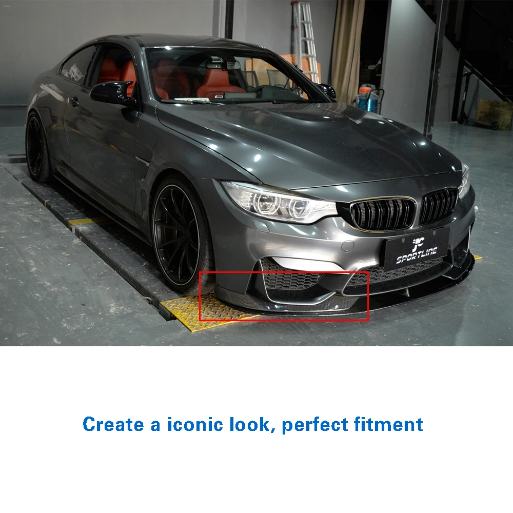 Передний бампер, спойлер, сплиттеры для BMW F80 M3 F82 F83 M4, седан, купе, трансформер,-, углеродное волокно, крылья, спойлер