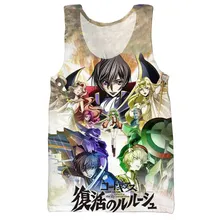 Аниме Code Geass Lelouch Восстания Объёмный рисунок(3D-принт) унисекс на бретелях для мужчин открытая Летняя обувь на бретелях выработать для мужчин и женщин с лямкой на шее на бретелях