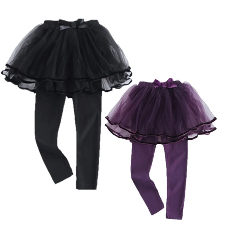 

Fashion Girl MeshSkirt Trousers Children Pants Culottes Render Pants Spring/Fall Kids Girls Leggings Trousers 2019 1-7Y