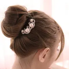 Лидер продаж, 1 шт., модные свадебные Серебристые жемчужные шпильки для прически невесты, заколки для волос, заколки для волос для женщин и девочек