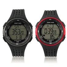 Горячие Тренажерный Зал Фитнес наручные часы беспроводной нагрудный ремень часы с функцией измерения пульса монитор сердечного ритма часы со счетчиком калорий+ нагрудный ремень 2 шт