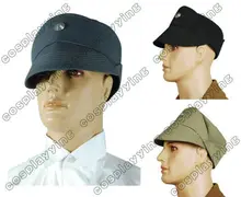 Star wars imperial Officer cosplay männer mütze, hut schwarz grau Olivenöl in 3 farben versandkostenfrei