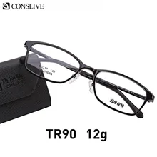 Оптическая оправа для очков для Для женщин человек TR90 Регулируемые очки для зрения астигматизм предписанные оправы очков OAU1009A