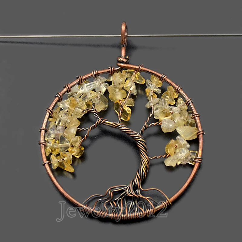005-4a Citrine Pendant