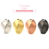 ZHUKOU 16x21mm moda irregular cuentas de metal exquisita espaciador cuentas hecho a mano pulseras collar pendientes joyería PZ24 ► Foto 1/6