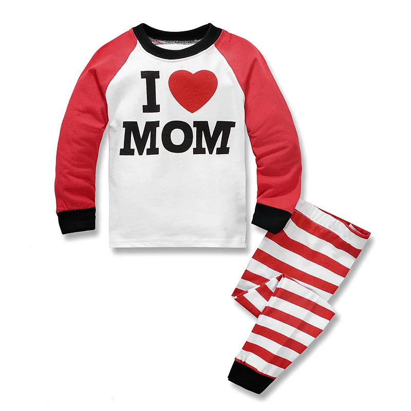 

Spring Autumn Kids Girls Boys Animal Print Pajamas Long Sleeve Sleepwear Cotton Nightdress Baby Childrens Pyjamas homewear HYL29
