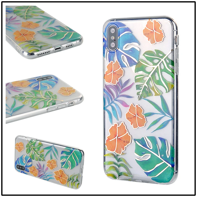floral plating iphone 7 case-2