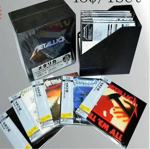Prix pour Version japonaise de la groupe de heavy metal Metallica Ultime Deluxe Edition 13CD Prix pour Version japonaise de la groupe de heavy metal Metallica Ultime Deluxe Edition 13CD