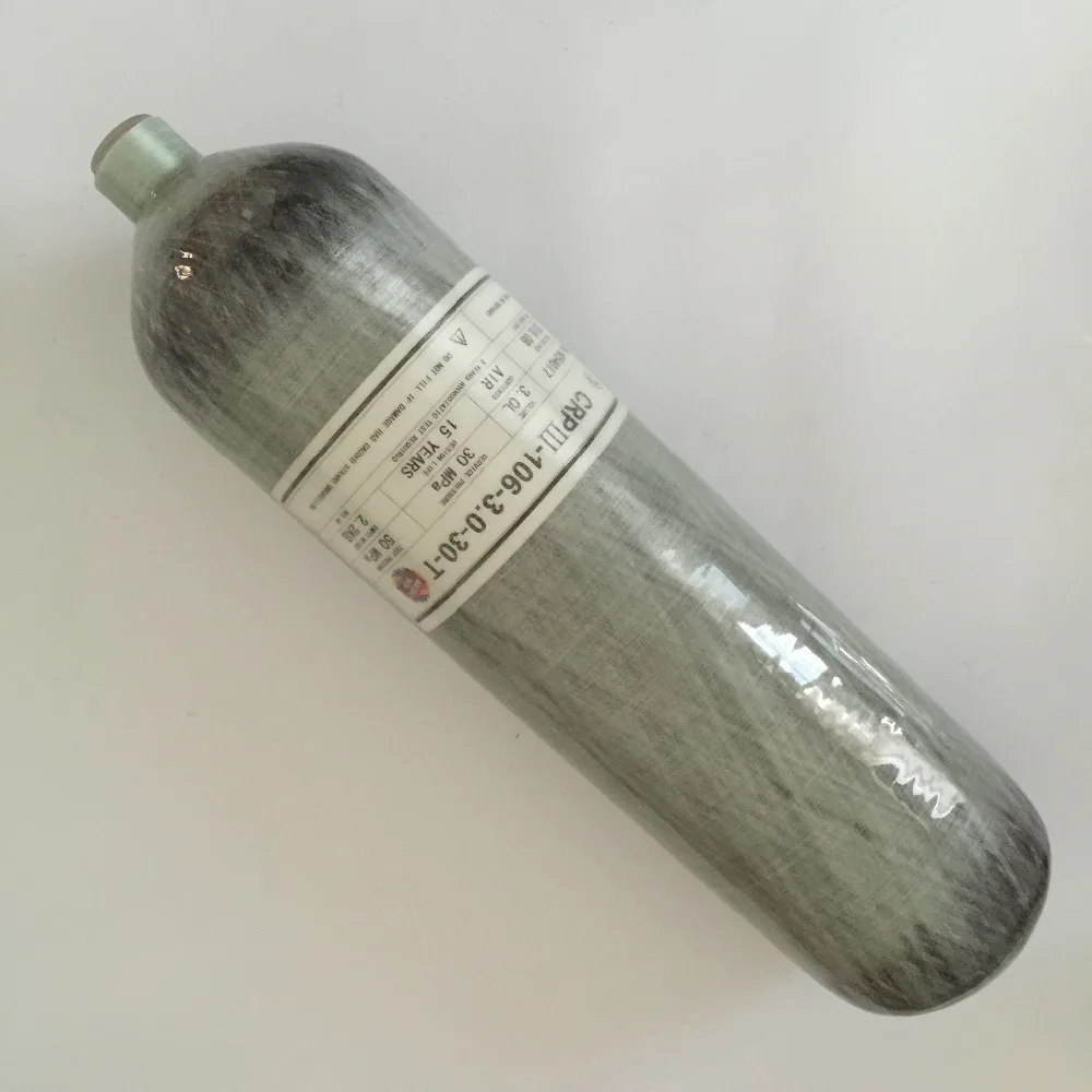 3L 4500psi 300bar High Pressure Composite Carbon Fiber Cylinder/SCBA