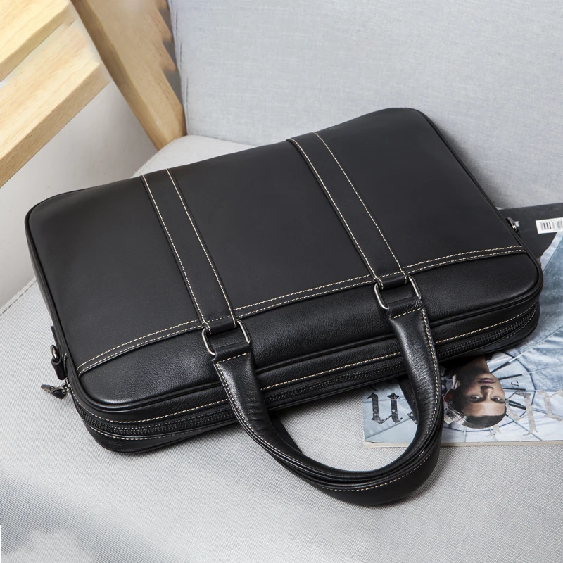 do mensageiro dos homens bolsa de couro