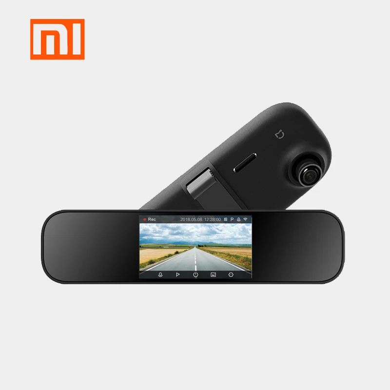 Xiaomi 5 дюймов ips Экран Видеорегистраторы для автомобилей FHD1080P Smart зеркало заднего