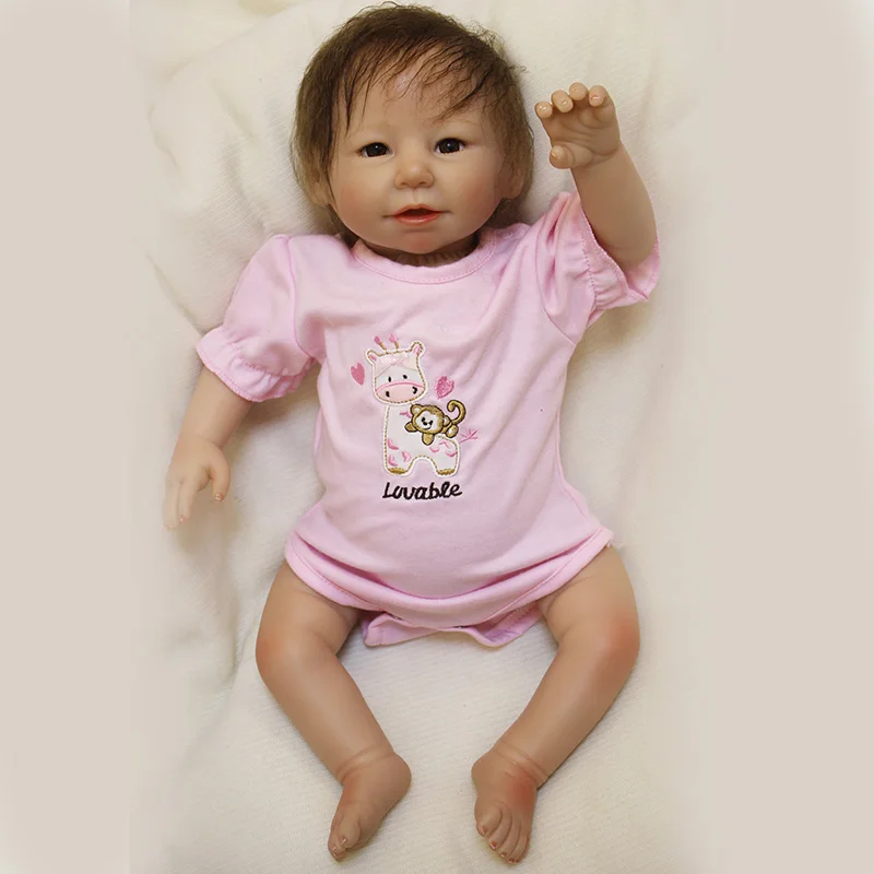 OtardBebe Reborn куклы игрушки Bonecas 20 дюймов Мягкий силиконовый винил Reborn baby Doll реалистичные Новорожденные куклы игрушки для детей