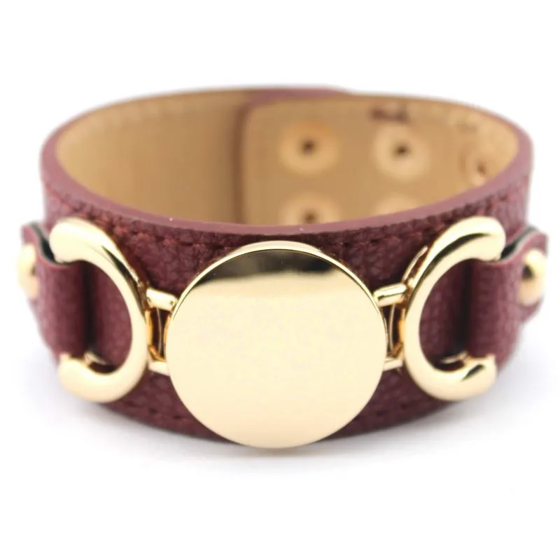 B1596 Gold Burgundy 