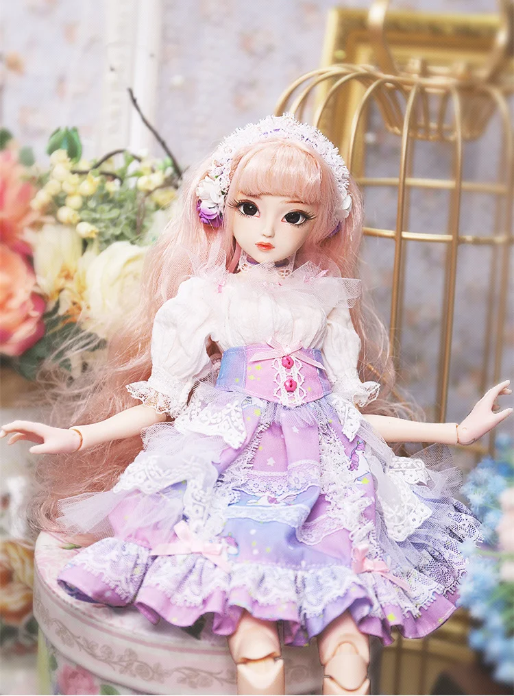 Одежда для 1/4 BJD кукла 45 см дневник королева серия изысканное платье ручной работы высокое качество Forturn Days