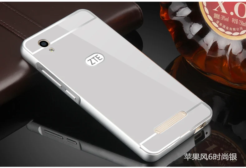 Металлический ультра тонкий каркас бампер крышка для ZTE Blade X3/D2 роскошный алюминиевый бампер чехол для ZTE Blade X3 D2