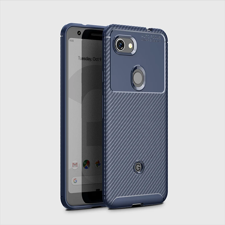 Чехол для Google Pixel 3a задняя крышка 3A XL чехол роскошный мягкий резиновый из ТПУ