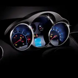 Carmilla приборной панели автомобиля декоративное кольцо ABS Chrome отделочный стикер для Chevrolet Cruze седан хэтчбек аксессуары Тюнинг автомобилей