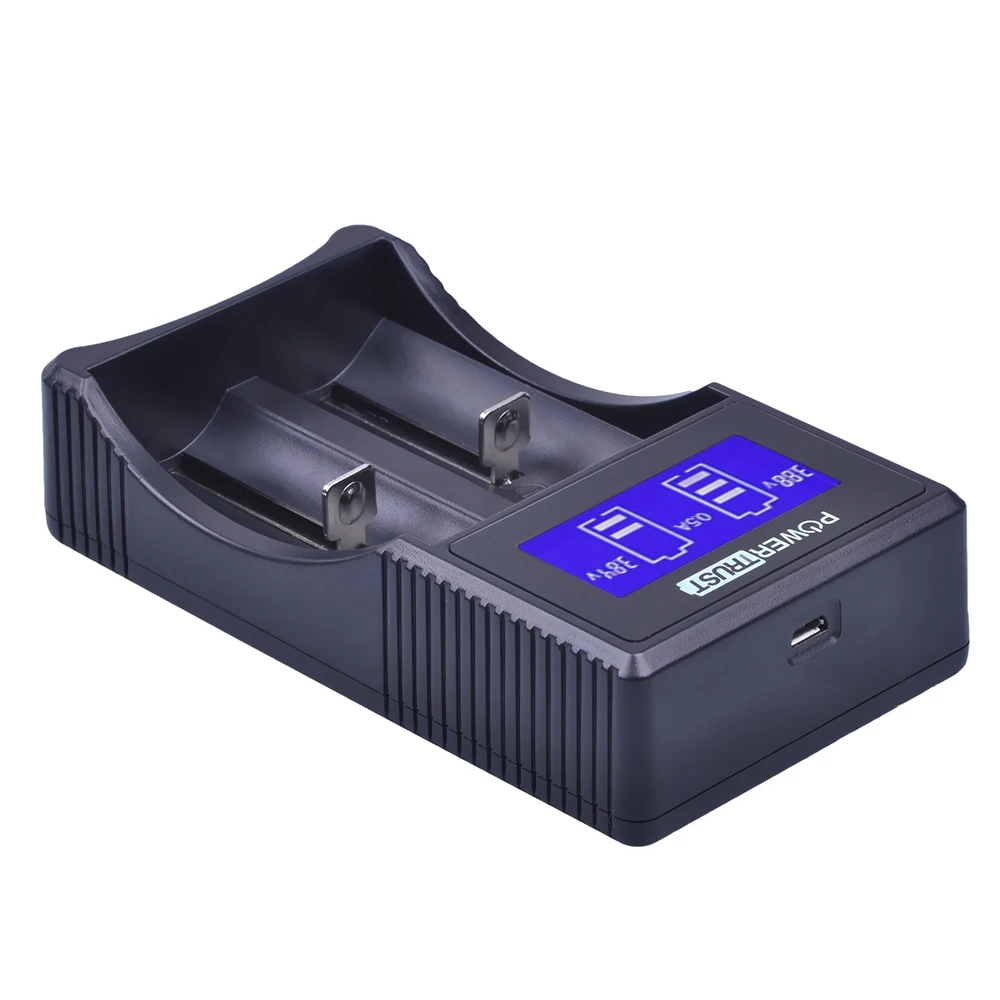 Carregador de Lcd Carregador de Bateria para 18650 18650 Inteligente Universal Dual Usb Bateria Li ion 26650 22650 18500 18350 17670 17500 - Image 3