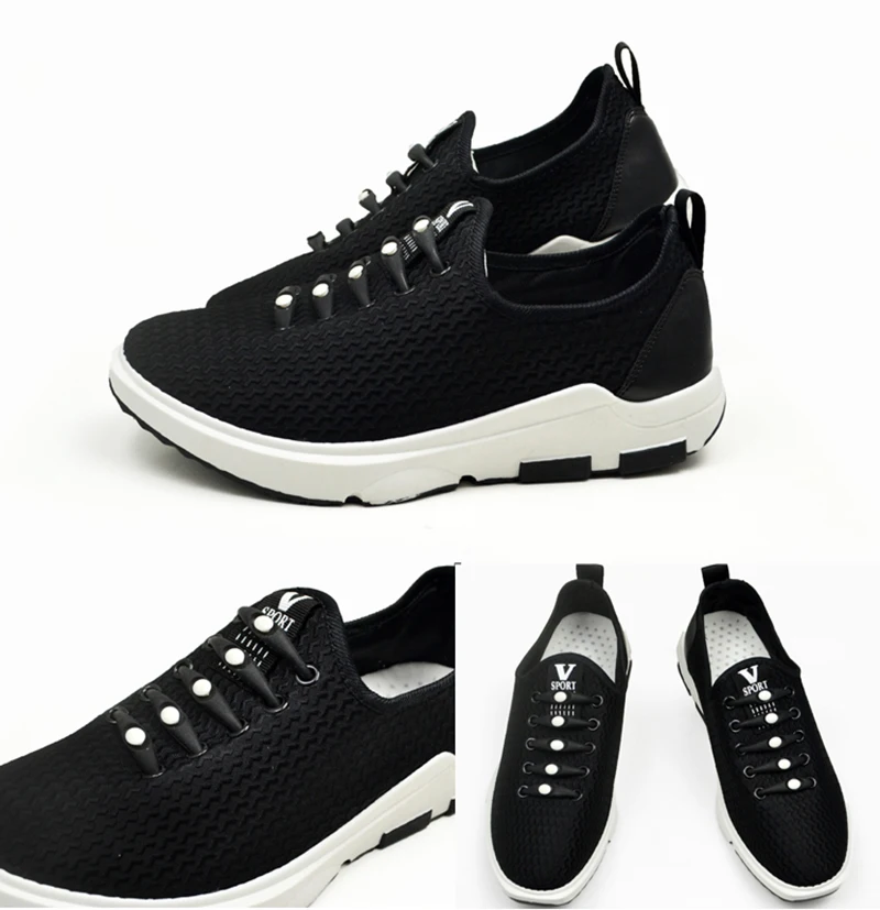 Новые креативные повседневные спортивные эластичные шнурки, силиконовые эластичные шнурки, фиолетовые, черные, студенческие шнурки, ремешок для обуви