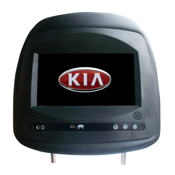 

2PCS/package Touch button 7" car headrest monitor player for kia k2 k3 Sorento Cerato forte with HD digital screen