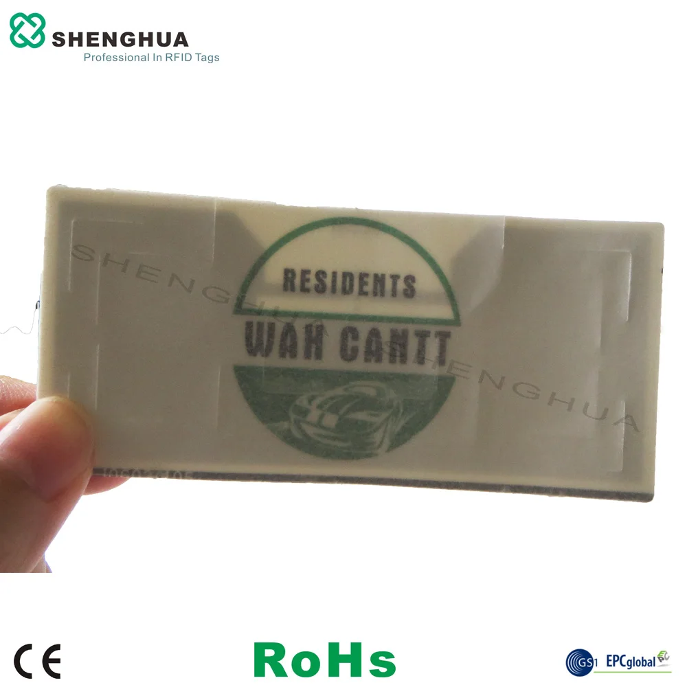 Метка для лобового стекла RFID UHF 200 шт. хрупкая нарезка этикеток 92*40 мм