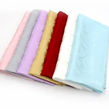 

Silk jacquard satin Sangbo satin 16mm clothing home textile materials Fengweihua wholesale and retail multicolor