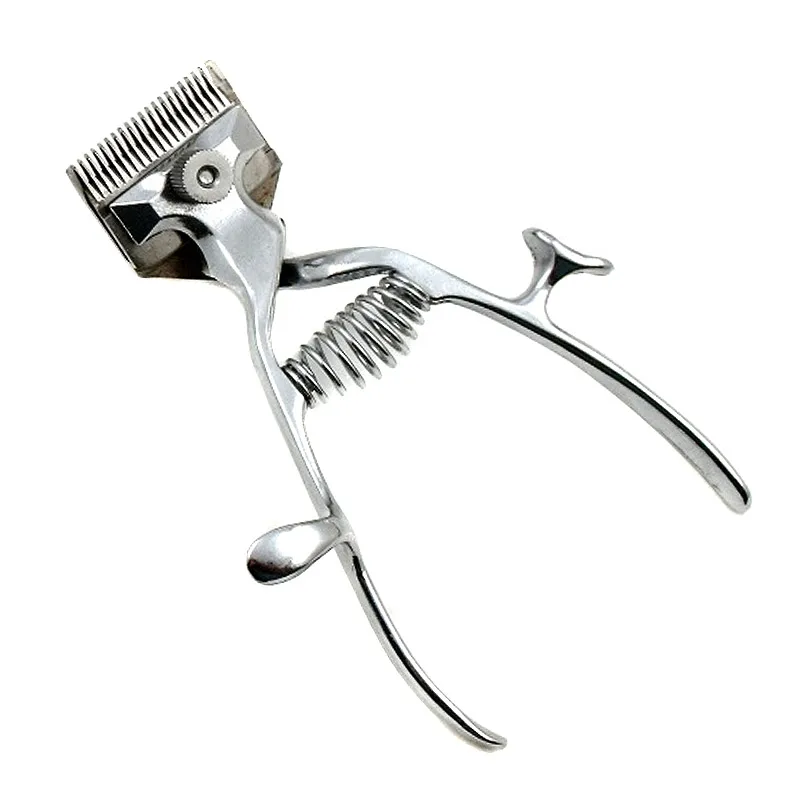 

2017 New Hot Portable Hand Manual Hair Clippers Hair Trimmer Cutter Stainless Steel Barber Hair Scissor Tool Fastshipping SK88