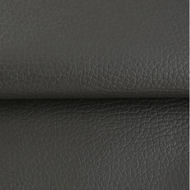 Half Meter 1pcs Dark Grey Artificial Pu Leather Litchi Texture Half Meter 1pcs Dark Grey Artificial Pu Leather Litchi Texture Car Decoration Sofa Diy Bag Material Fabric Cloth