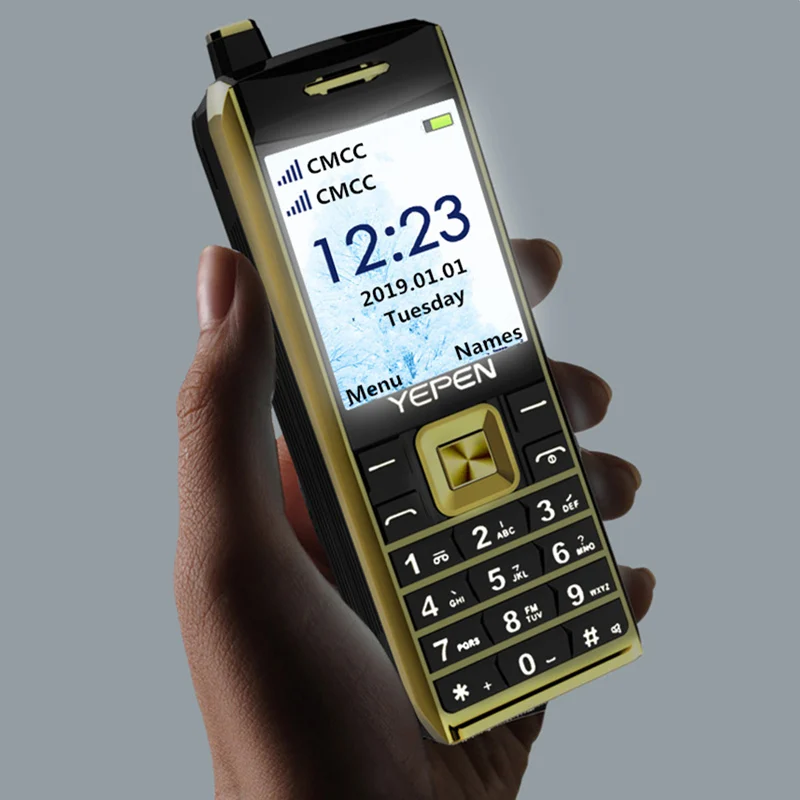 Роскошный Ретро сотовый телефон с двумя sim картами bluetooth динамик громкий звук