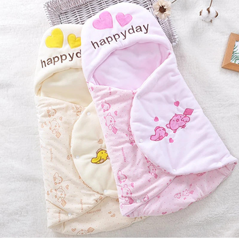 2018 Cute Style Baby Sleeping Bag for Stroller Newborn Toddler Sleeping Bags Autumn Wrap Warm Knitted Envelope for Infant Boys (9)