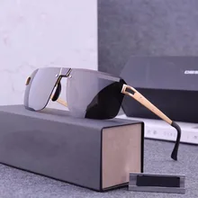 Мужские солнцезащитные очки без оправы для вождения