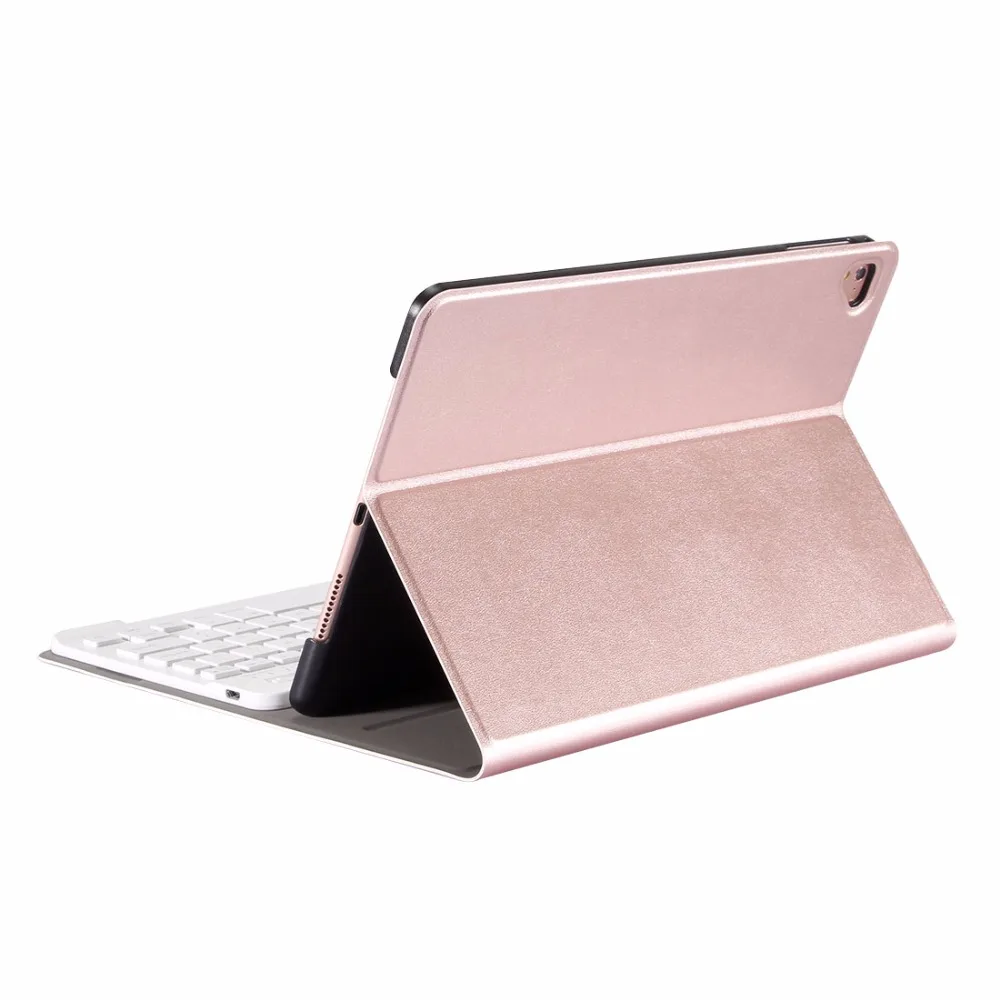 Для iPad 5/6/Air 2/Pro 9,7 высокого качества ультра тонкий съемный Беспроводной Bluetooth клавиатура чехол + подарок