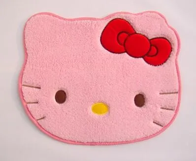 1x Kawaii 50*60 см Рисунок «Hello Kitty» двери Коврики земли мягкие мохнатые ковры из Гостиная Спальня Ковры ковровое покрытие Коврики 5 видов цветов