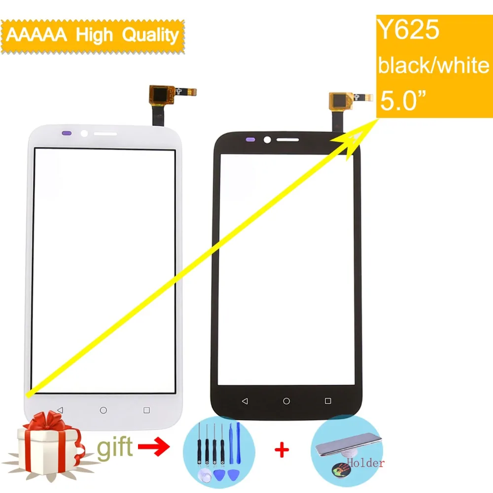 

Y625 touch screen For Huawei Ascend Y625 TouchScreen Sensor Digitizer Glass Lens Front Panel replacement Y625 touch Y625-U51