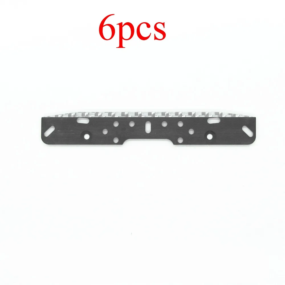 

6PCS 95305 4WD 1.5mm Carbon Fiber Silver Faucet Wide Brake for RC Tamiya Mini 4WD Racing Car Model
