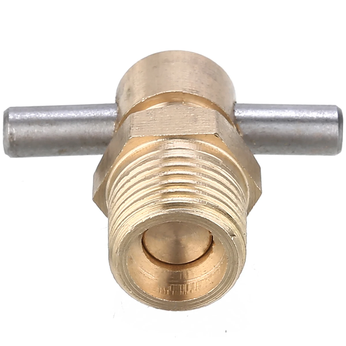 1/4 Inch NPT Brass Drain Valve Mayitr Air Compressor Drain Valve 12mm Dia For Air Compressor Tank