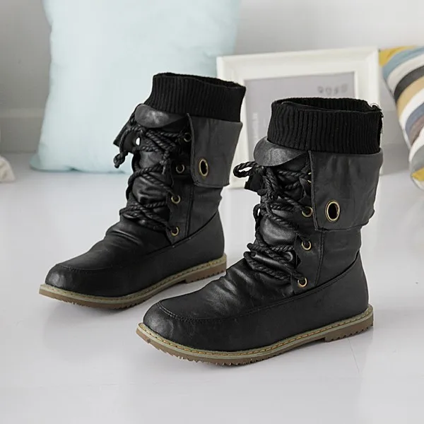 Г.; botas mujer; ботинки; женская модная обувь; Motocicleta Mulheres Martin Outono Inverno Botas De Couro; женские ботинки; 702