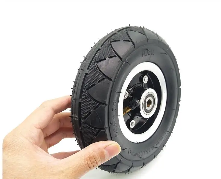 wheel Пневматическая шина 8 дюймов для электрического скутера с внутренней трубкой - Цвет: wheel