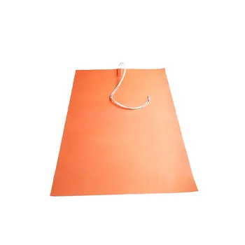 

240V 8000W 900*1300*1.5mm Silicone Heat Blanket for machine 1000mm lead wire come out from middle of 900mm side