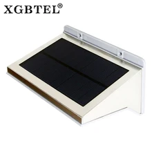 XGBTEL 21 светодиодный солнечной энергии PIR датчик движения настенный светильник наружная Водонепроницаемая садовая Лампа 6000-7000 K Солнечная лампа