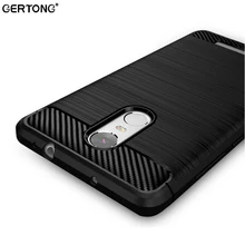 Carbon Fiber Soft TPU Cover Case For Xiaomi Redmi 
