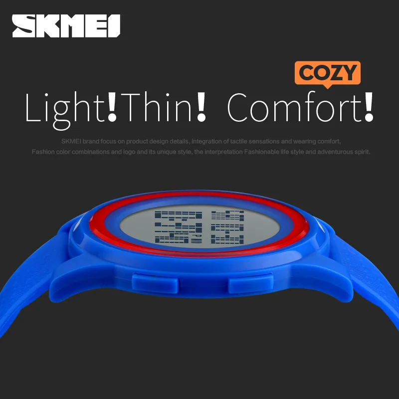 Новые Брендовые мужские светодиодные цифровые армейские часы Skmei, 50 м спортивные часы для дайвинга и плавания, модные уличные наручные часы