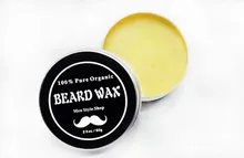 Natural Conditioning Softener Beard Wax – Use With Beard Oil and Balm for Best Results and Growth – Shea Butter and Beeswax