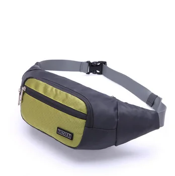 

by dhl or ems 100pcs fashion Casual Waist Pack Bag Chest Pack Money Phone Belt Bag Nylon Waterproof bag