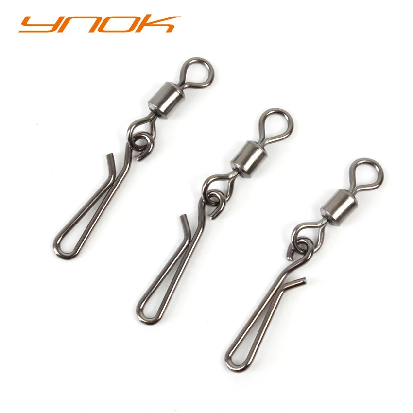 Lure Fishing Swivel Rolling Swivel with Hanging Snap Fishing Connector
