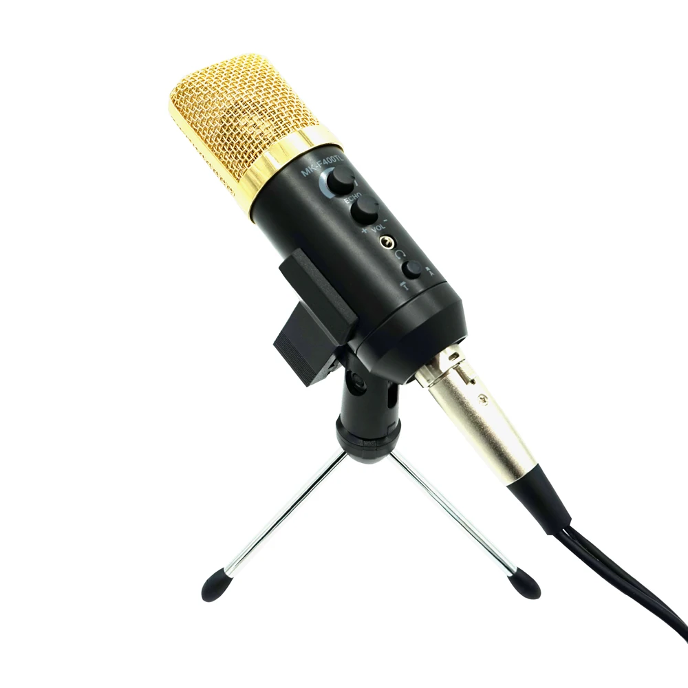 TGETH MK F400TL USB Studio Microphone Condenser Sound Microphones For