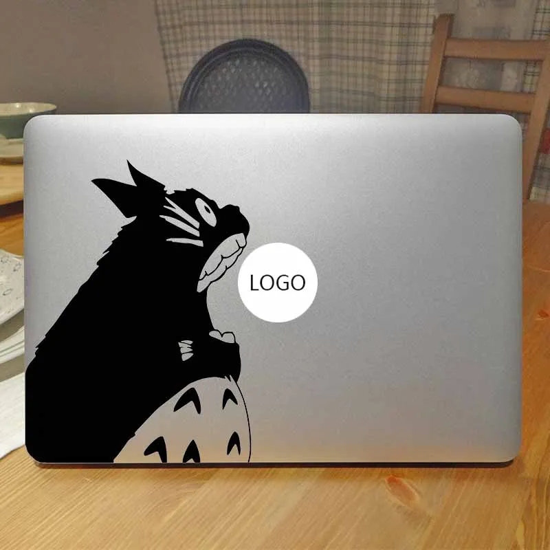 Еда жадный Тоторо Аниме стикер для ноутбука Apple Macbook Air 13 Pro Retina 11 12 15 дюймов Mac Book Skin