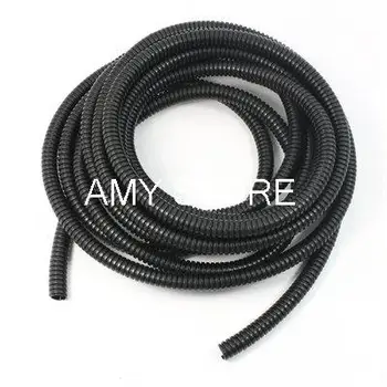 

10mm Inner Dia Electric Wire Protector 13mm Outer Dia Flexible Split Loom Tubing Pipe 5.3M